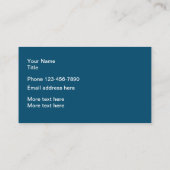 賢いペットシッターの名刺デザイン 名刺 (裏面)