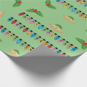 賢いホリデーカラー＆新年のラッピングペーパー ラッピングペーパー (角)