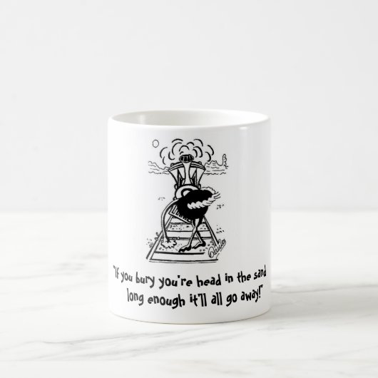 賢いマグへの単語 コーヒーマグカップ (中央)