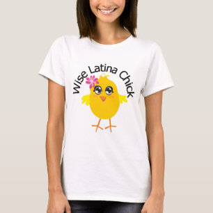 賢いラテンアメリカ系女性のひよこ3 Tシャツ