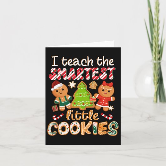 賢いリトルクッキーの先生 カード (正面)