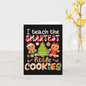 賢いリトルクッキーの先生 カード (黄色い花)
