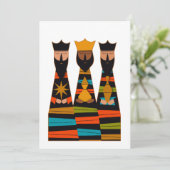 賢い三人の王 モダン ミッドセンチュリー 招待状 (スタンド正面)