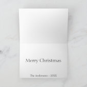 賢い三人、星の輝くクリスマス挨拶 シーズンカード (内部)