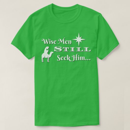 賢い人たちがまだHImを求めている Tシャツ (デザイン正面)