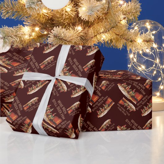 賢い人たちはまだ彼を探している、クリスマス ラッピングペーパー (クリスマス)