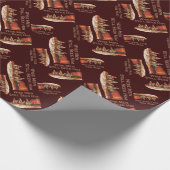 賢い人たちはまだ彼を探している、クリスマス ラッピングペーパー (角)