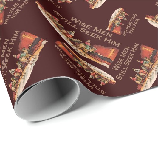 賢い人たちはまだ彼を探している、クリスマス ラッピングペーパー (ロールコーナー)