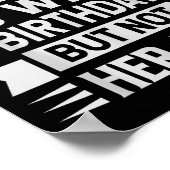 賢い人は妻の誕生日を覚えているが、彼は覚えていない ポスター (角)