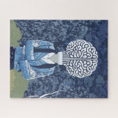 賢い人 ジグソーパズル (横)