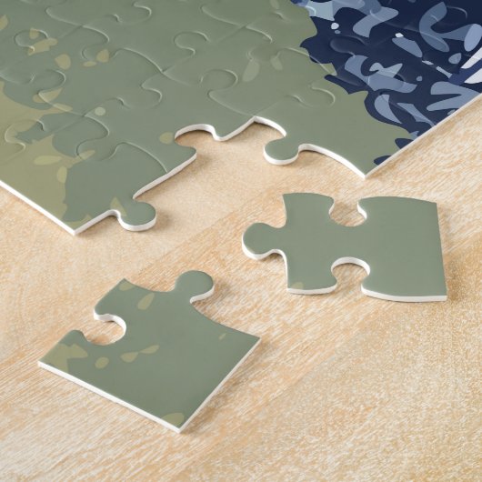 賢い人 ジグソーパズル (側面)