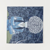 賢い人 タペストリー (正面(横))