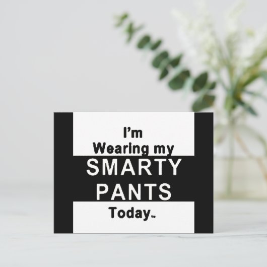 賢い人 ポストカード (スタンド正面)