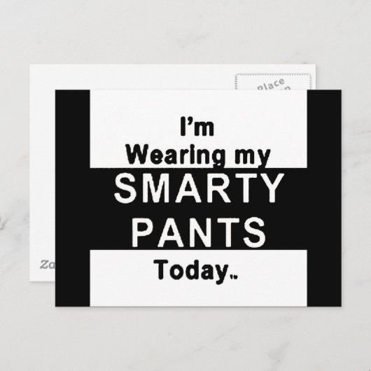 賢い人 ポストカード (正面/裏面)