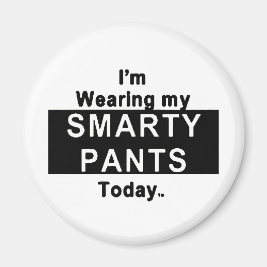 賢い人 マグネット (正面)