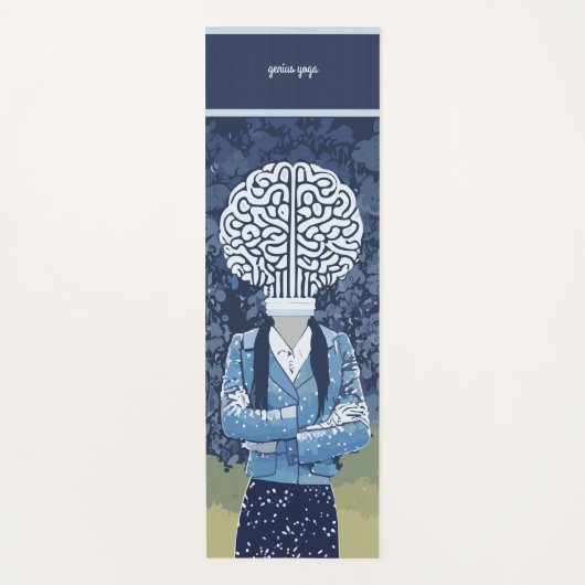 賢い人 ヨガマット (正面)