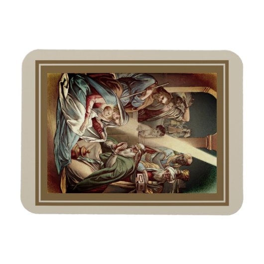 賢い出生 マグネット (横)