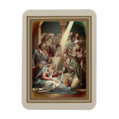 賢い出生 マグネット (縦)