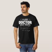 賢い医者がかつて書いた面白い名言 Tシャツ (正面フル)