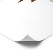 賢い古いフクロウの額縁プリント ポスター (角)