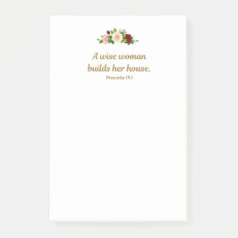 「賢い女が家を建てる」 4「x6」カスタム ポストイット