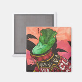 賢い女の子 マグネット (正面/裏面)