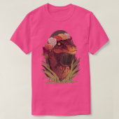 賢い女の子 Tシャツ (デザイン正面)