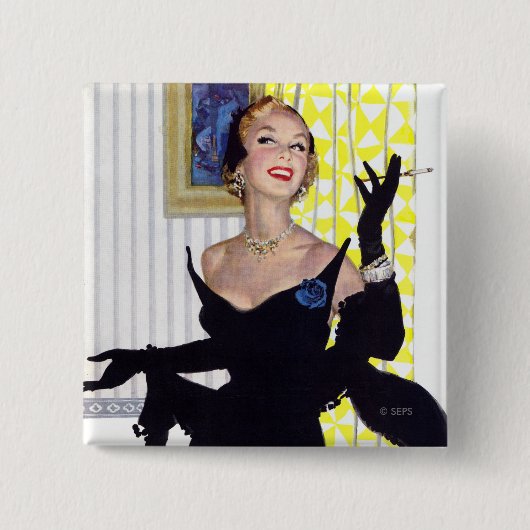 賢い女は危険すぎる2 缶バッジ (正面)