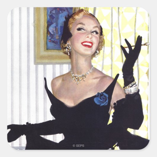 賢い女も危険だ スクエアシール (正面)