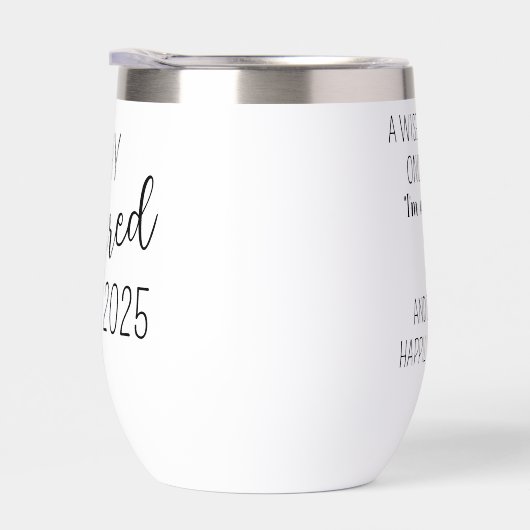 賢い女性がマグカップと言ったパーソナライズされたおもしろいこと (右面)