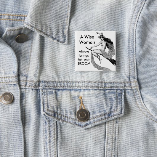 賢い女性 缶バッジ (インサイチュ)