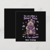 賢い奴か臭い奴か面白い奴か 招待状 (正面/裏面)