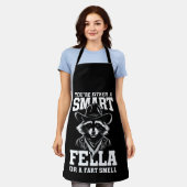 賢い奴か臭い奴か エプロン (着用した状態)