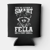 賢い奴か臭い奴か 缶クーラー (正面)