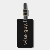 賢い奴 ラゲッジタグ (正面縦)