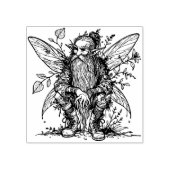 賢い妖精の祖父のオリジナルグッズ ラバースタンプ (インプリント)