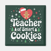 賢い子たちのクリスマス先生 マグネット (正面)