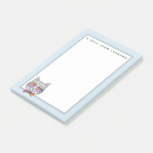 賢い子猫Kat |はあなたの名前を加えます ポストイット (アングル)