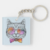 賢い子猫Kat キーホルダー (裏面)