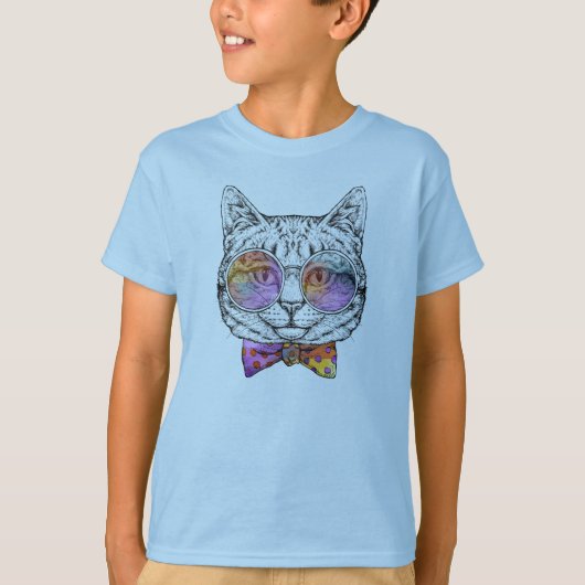 賢い子猫Kat Tシャツ (正面)