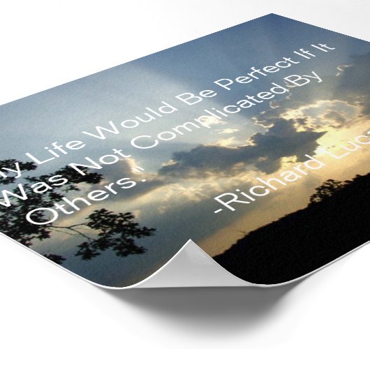 賢い引用文.. ポスター (角)