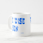 賢い息子Tのギフト コーヒーマグカップ (正面左)