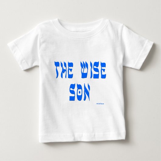 賢い息子Tのギフト ベビーTシャツ (正面)