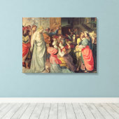 賢い愚かなヴァージン キャンバスプリント (インサイチュ (ウッドフロア))