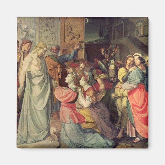 賢い愚かなヴァージン マグネット (正面)