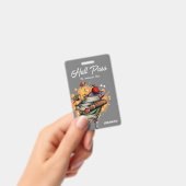 賢い本のパスバッジ バッジ (手持ち)