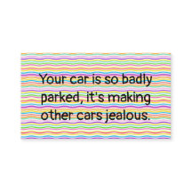 賢い機知に富んだ悪い駐車場