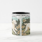 賢い犬のマグ マグカップ (中央)