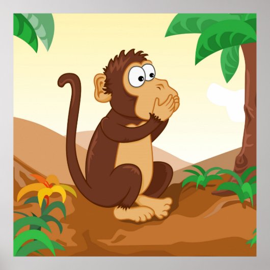 賢い猿が話す 1/3 ポスター (正面)