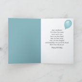 賢い老婦人誕生日 カード (内部)